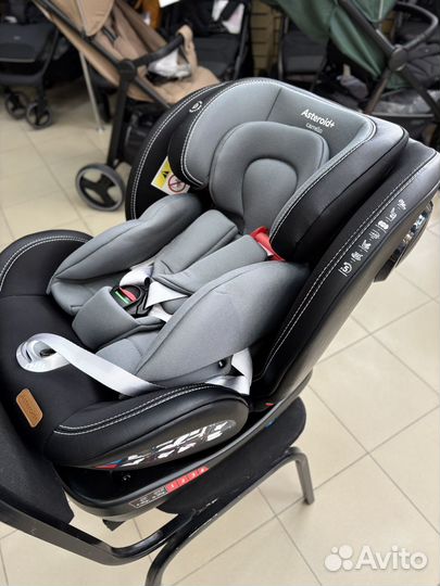 Кресло изофикс carrello asteroid + с ногой