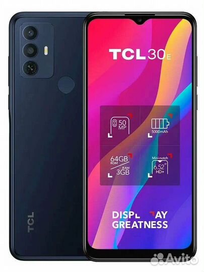 TCL 30E, 3/64 ГБ