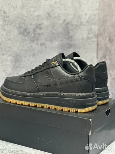 Кроссовки Nike Air Force 1 Low Luxe Black Gum