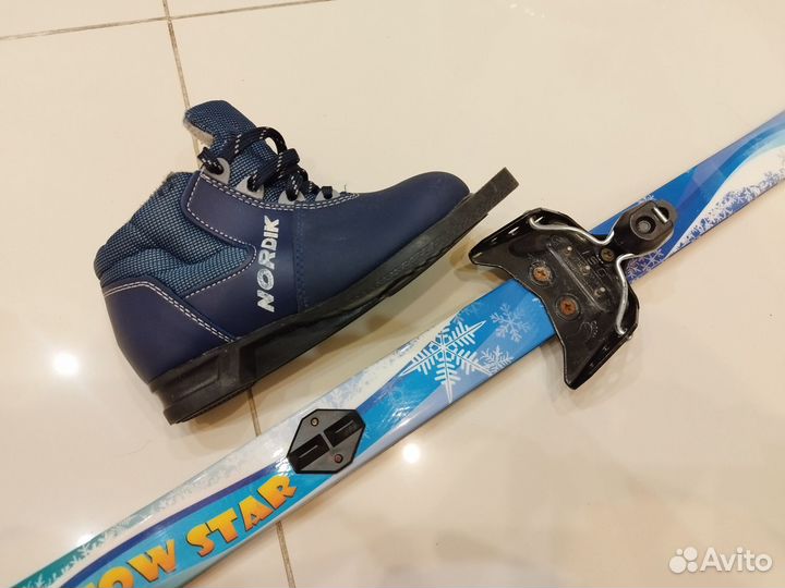 Беговые лыжи детские 120 см