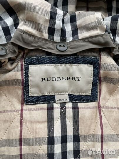 Куртка burberry детская оригинал