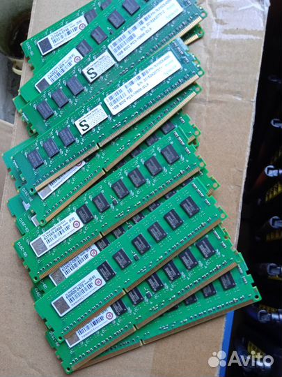 Озу 1GB DDR3 1333 ECC 1RX8/200 штук