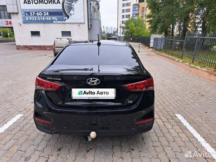 Hyundai Solaris 1.6 AT, 2018, 103 800 км