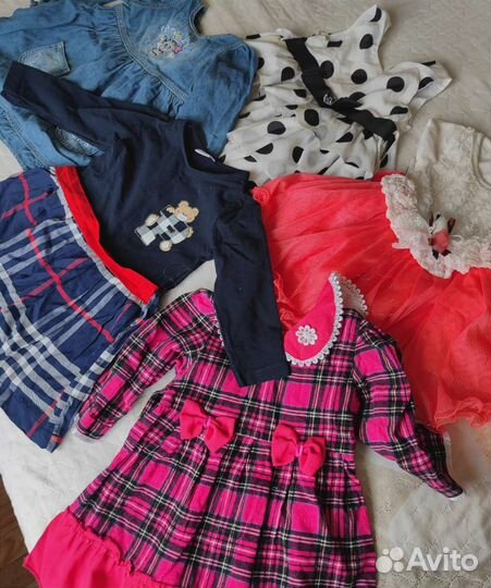 Платья на девочку 86-98