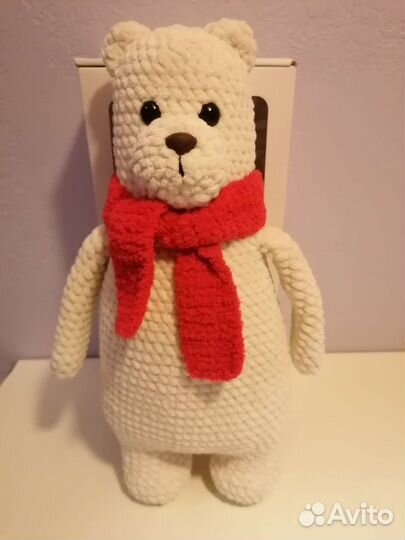 Мишка плюшевый