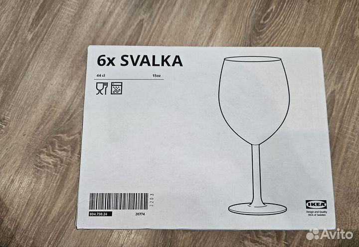 Бокалы для вина IKEA