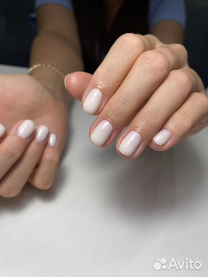 Маникюр с покрытием гель лак