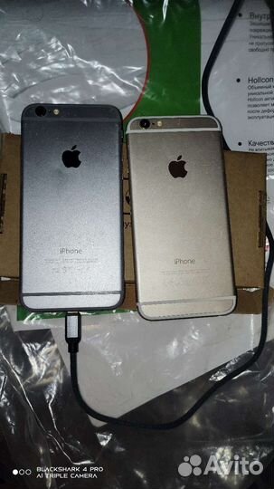 2штуки iPhone 6 на запчасти