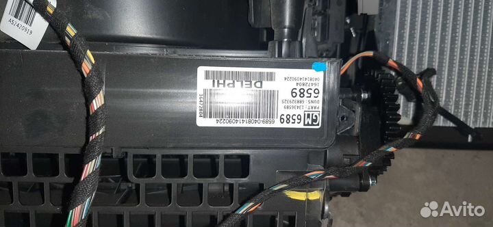 Chevrolet Cruze отопитель салона