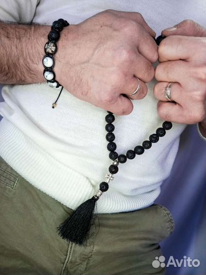 Чётки православные Magic Node из Лавы