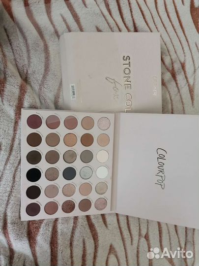 Палетки теней colourpop