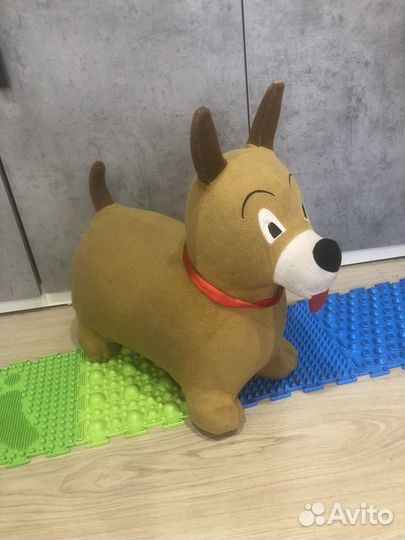 Игрушка попрыгун собака