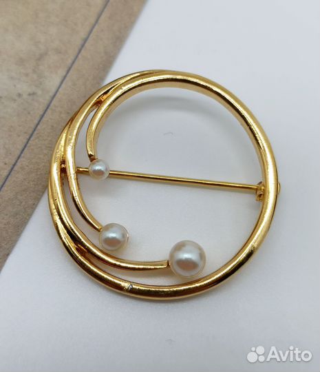 Винтажная брошь Monet - Бижутерия