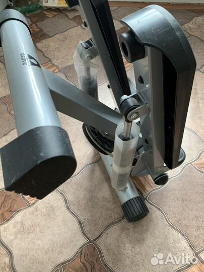 Тренажер степпер с эспандерами