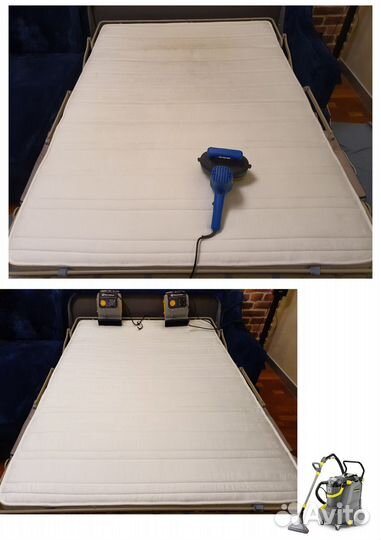 Химчистка мягкой мебели, химчистка матраса