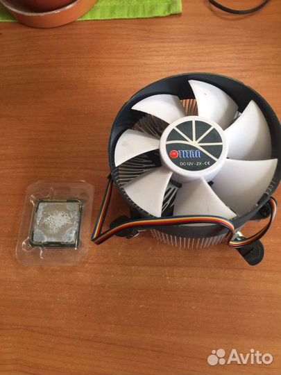 Процес Intel Celer и кулер на процес 775/1155/1156