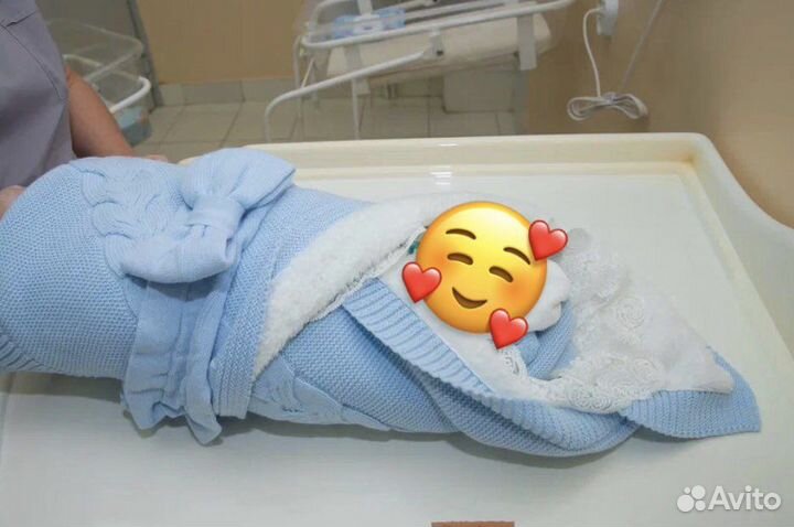 Конверт на выписку зимний