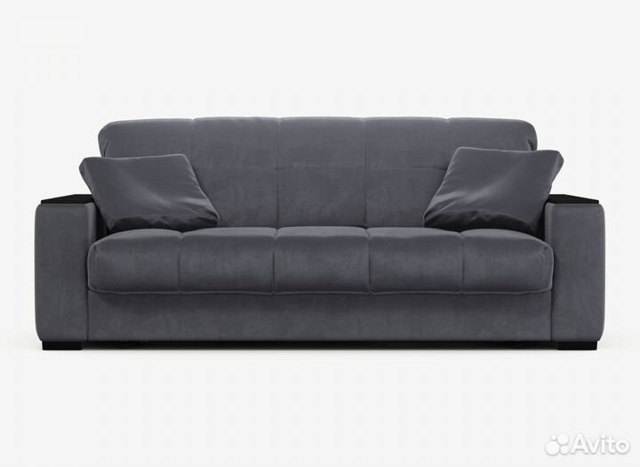 Диван прямой с декором moon аккордеон