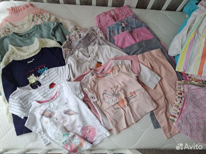 Вещи для девочки 86 92 98