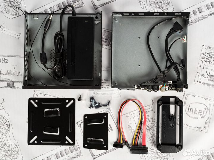 Мини корпус для сборки неттопов