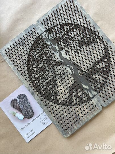 Садху медная с медными гвоздями для йоги