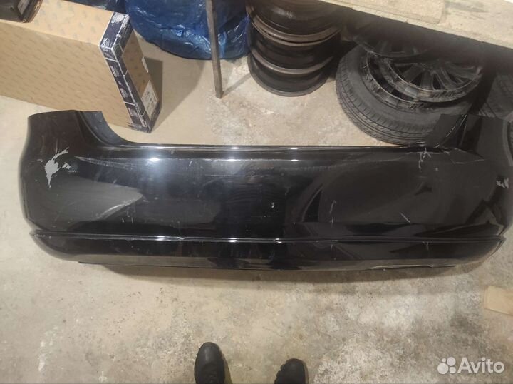 Бампер задний volkswagen polo