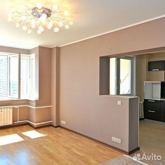 Ремонт квартир частично и под ключ