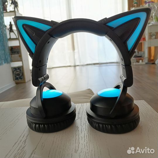 Наушники с подсветкой ушки