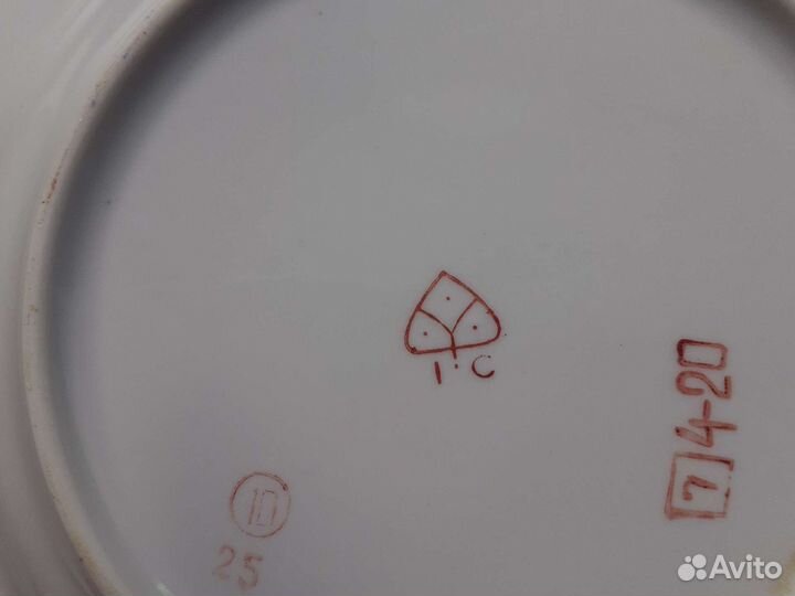 Тарелки суповые СССР