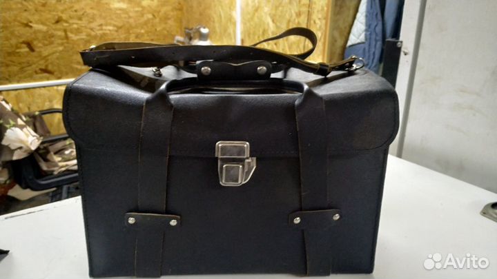 Сумка Кофр натуральная кожа СССР