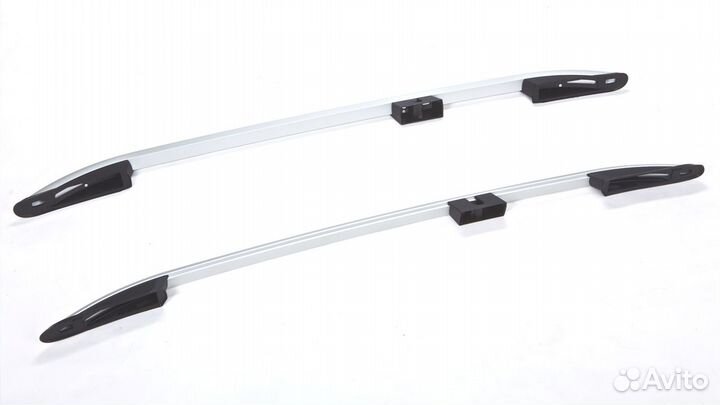 Рейлинги Can для Nissan Qashqai 2014- серебристые