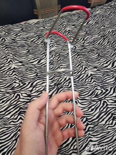 Подставка для удочки складная 29 см, металлическая