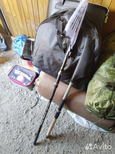 Карповые удилища и катушки