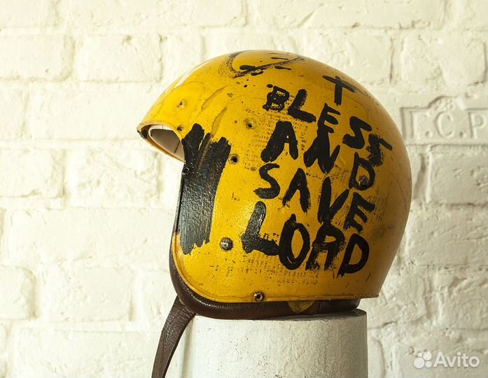 Мотоциклетный шлем сувенир СССР