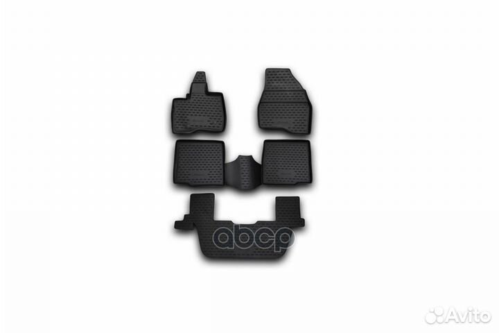 Коврики в салон ford Explorer 2011-2014 5 шт