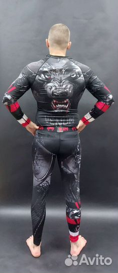 Комплект: рашгард + компрессионные штаны venum