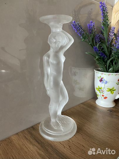 Подсвечник стекло СССР