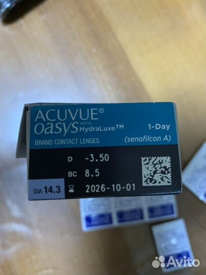 Линзы Acuevue Oasys -3.5