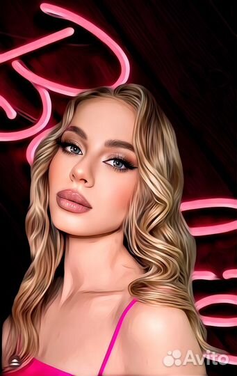 Арт портрет, художественная обработка фото