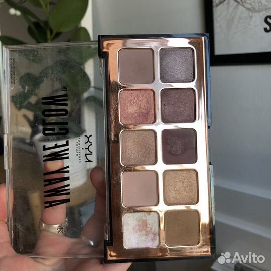 Тени для век палетка relovution / nyx
