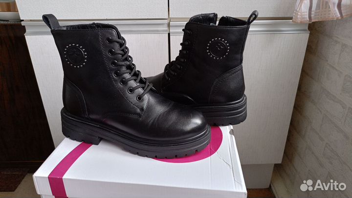 Сапоги женские натуральная кожа новые