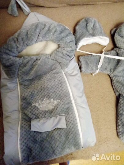 Конверт на выписку зимний