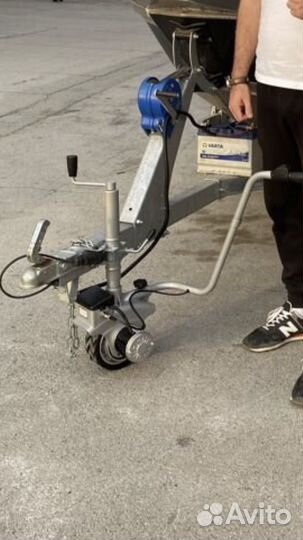 Электроколесо для прицепа 12 V новое