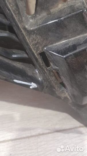 Решетка радиатора Nissan Qashqai J 11 С 2013 По