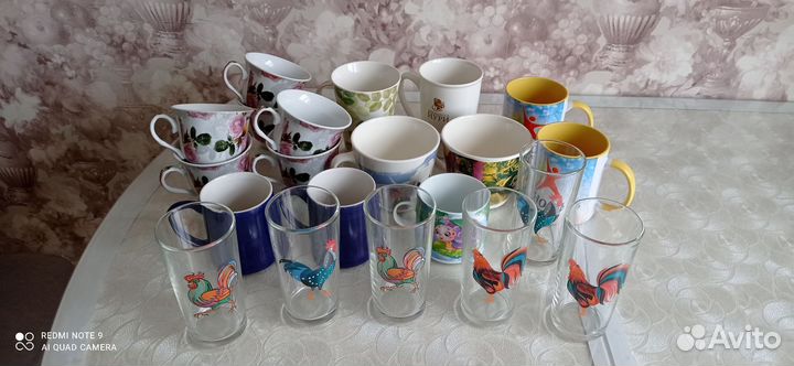 Кружки, бокалы