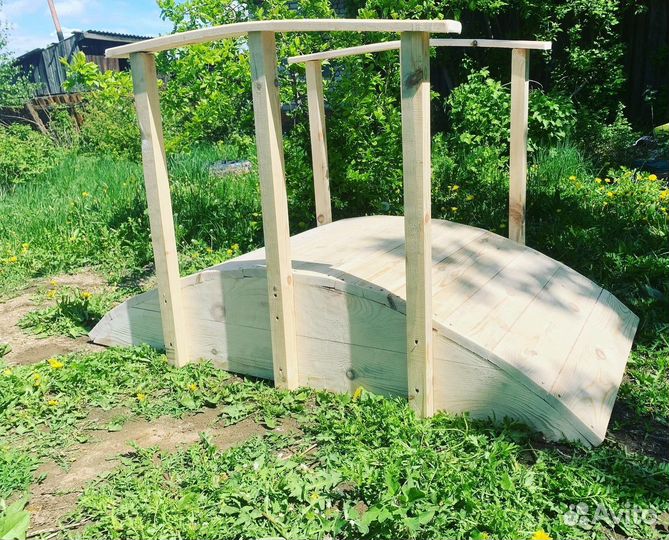 Мостик декоративный для дачи