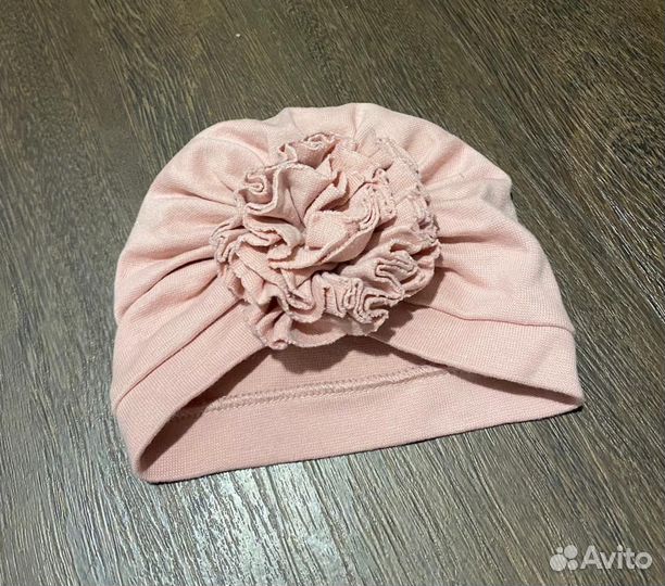 Шапка чалма для девочки