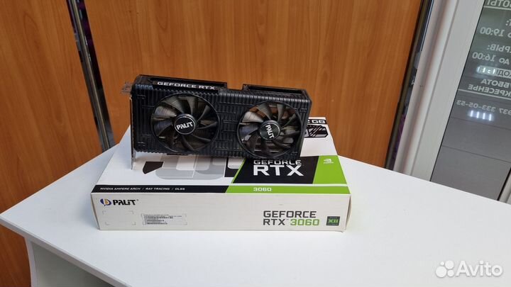 Видеокарта Palit rtx3060 12gb