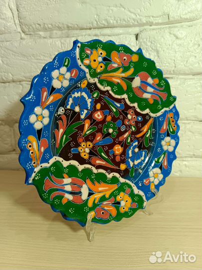 Тарелка керамическая