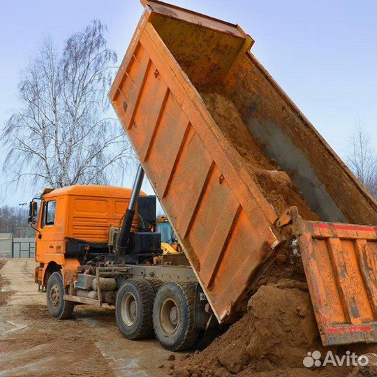 Грунт, чернозем, торф с доставкой от 1 куба (1142)